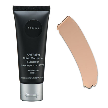 Hermosa Vegan Anti-Aging Tinted Moisturizer SPF 30 Deep