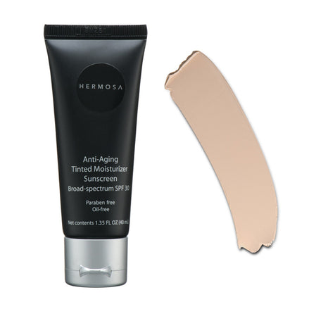Hermosa Vegan Anti-Aging Tinted Moisturizer SPF 30 Light